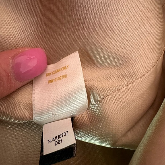 Kate Spade New York Yellow Gold Floral Skirt Size 4 - Picture 8 of 11